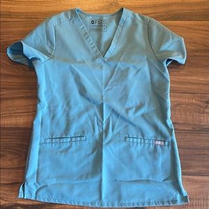 Figs womens hydrogreen casma top